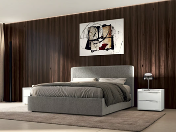 TOKIO - Fabric bed with upholstered headboard by Febal Casa - view 2